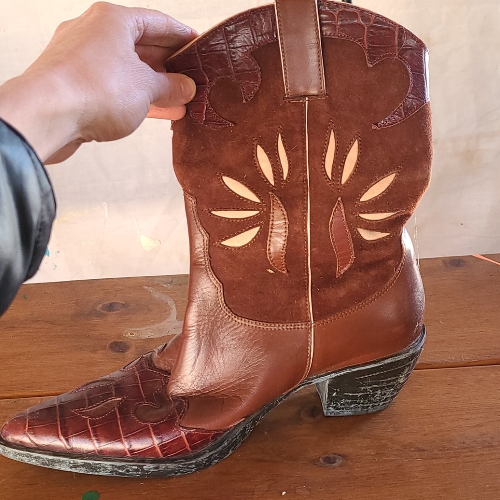 Cowgirl boots!